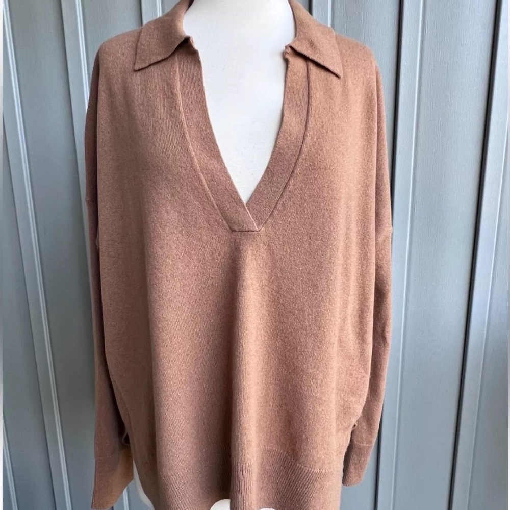 Allsaints Ollar cashmere polo